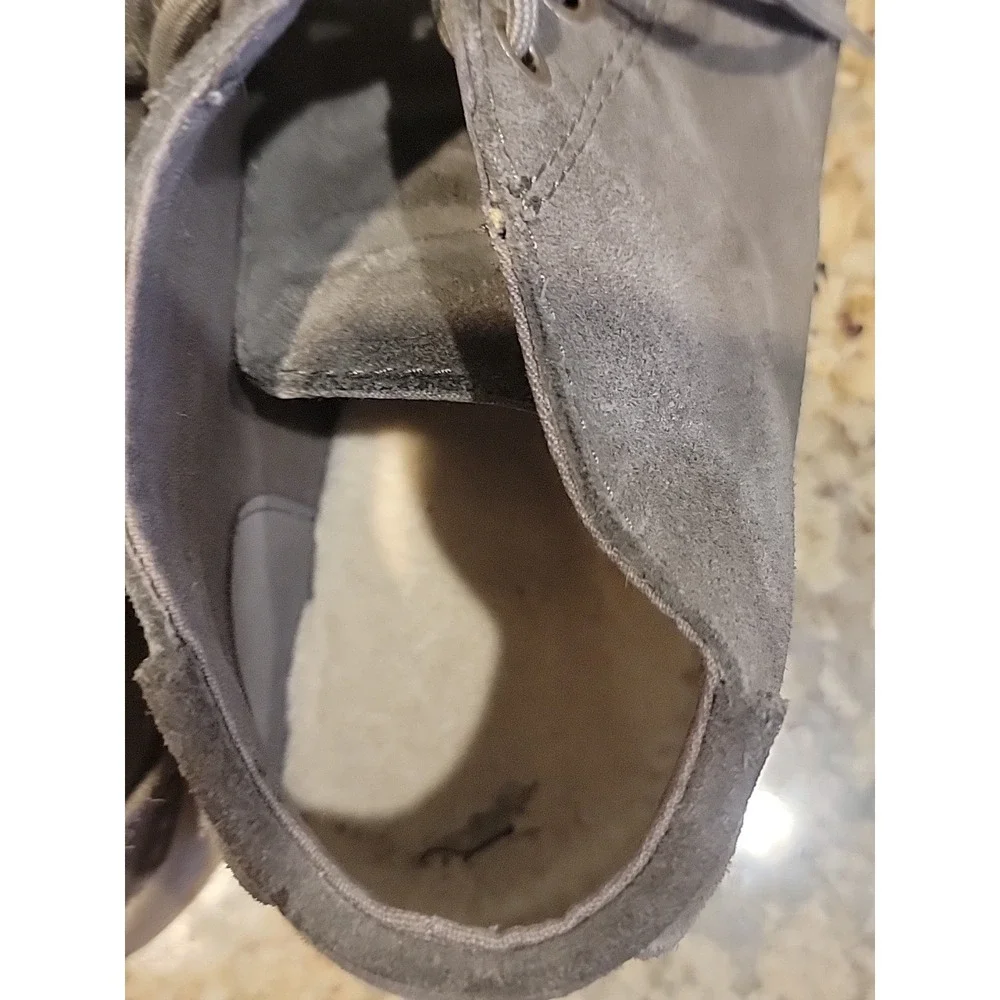 Koolaburra By UGG Kiran Men's Chukka Ankle Boots  Gray  Suede Leather Size 12